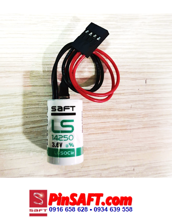 Saft LS14250, Pin nuôi nguồn Saft LS14250 lithium 3.6v 1/2AA 1200mAh chính hãng, Xuất xứ Pháp